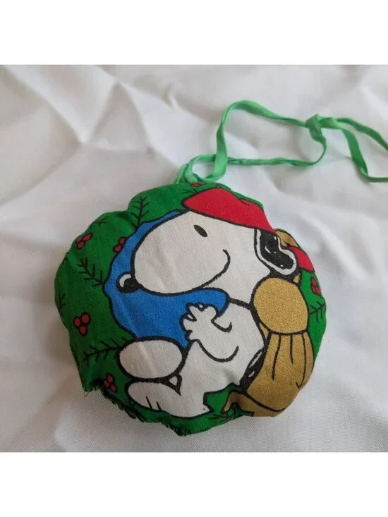 SNOOPY Christmas Ornaments VINTAGE Peanuts holiday Woodstock Charlie Brown - Picture 4 of 16